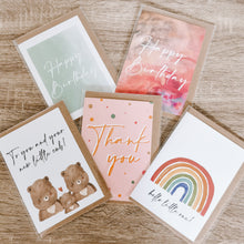 Load image into Gallery viewer, Selection of cards