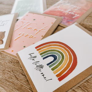 Colourful cards
